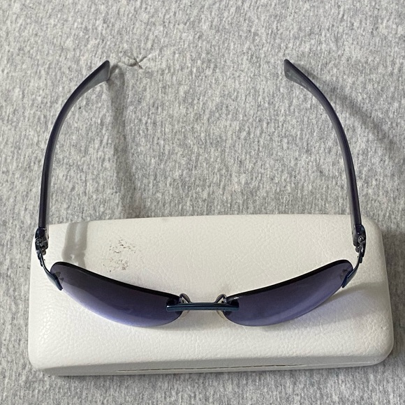 Authentic Chanel Rimless Sunglasses - Picture 7 of 16
